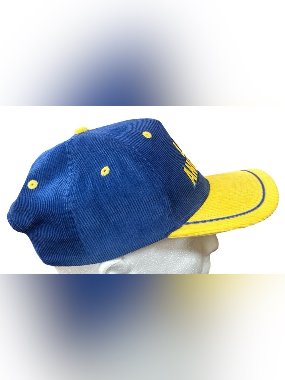 RARE HTF Los Angeles Rams x Bud Light Tapacho Corduroy Promotional Snapback Hat - Picture 4 of 7